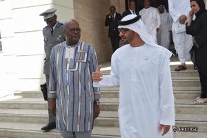 Coopération : le président du Faso à Abu Dhabi.