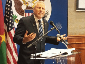 Burkina/Coronavirus:L’Ambassadeur des USA, Andrew Young est complètement rétabli