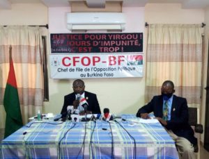Politique: Eddie Komboigo devient le nouveau chef de file de l'opposition au Burkina