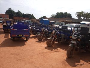 Ouagadougou: 81 tricycles mis en fourrière