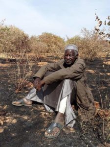 Incendie de la forêt de Yacouba Sawadogo: 1/2 ha partit en fumée.