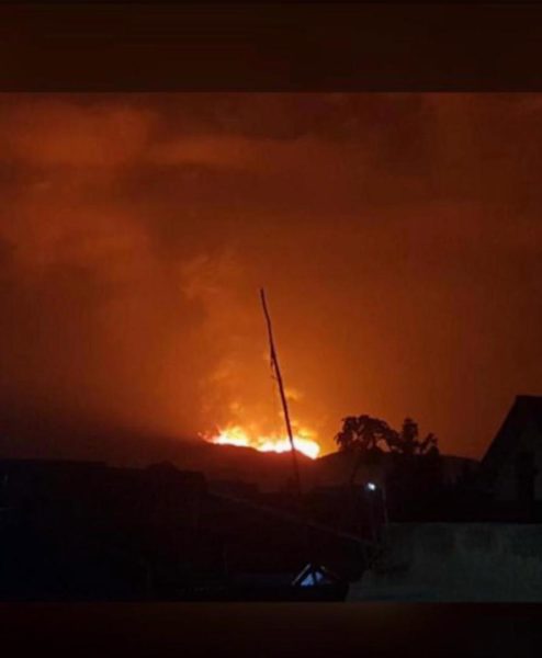 RDC : le volcan Nyiragongo…
