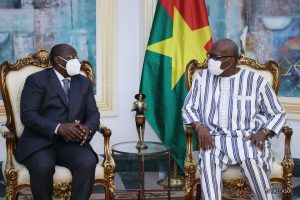 Financement des économies : le gouverneur de la BCEAO échange avec le président du Faso