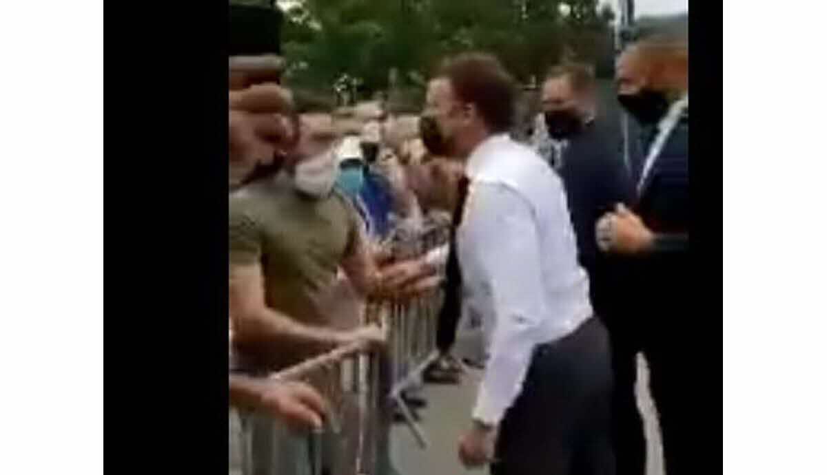 France: Emmanuel Macron giflé lors…