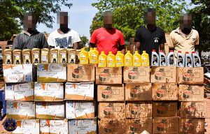 Burkina Faso: plus de 3 000 bidons d’huile de vidange contrefaite saisis
