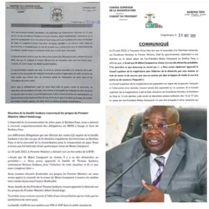 Burkina : Le Gouvernement confirme que des démarches avaient été effectuées pour la venue de blaise Compaoré