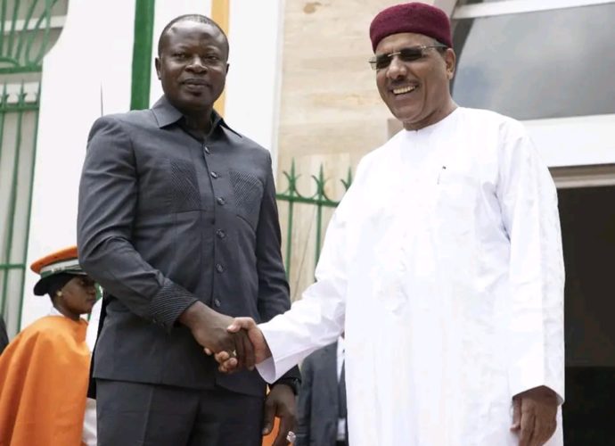 Coopération : Le Président du Faso, Paul-Henri Sandaogo DAMIBA, est arrivé à Niamey