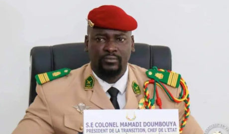 Le colonel Mamady Doumbouya