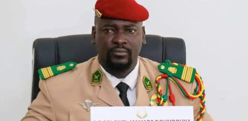 Le colonel Mamady Doumbouya