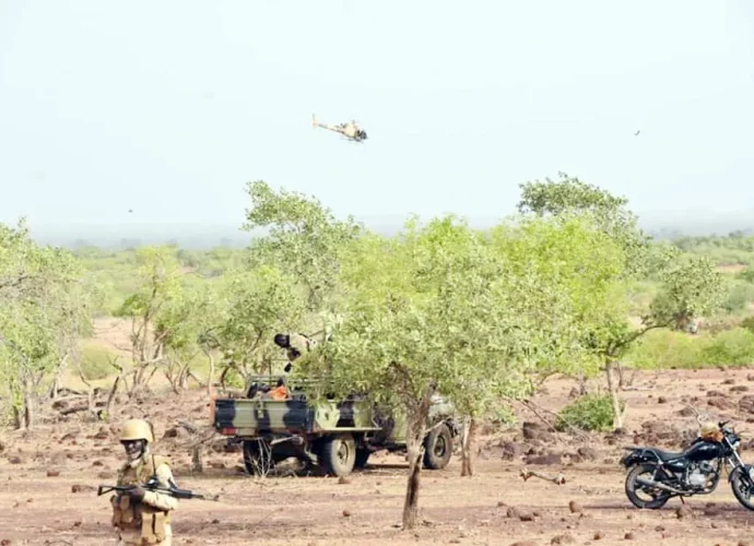 Burkina Faso / Un gendarme/ Bittou/ Ouahigouya/ Diallo Abdoul Djabarou