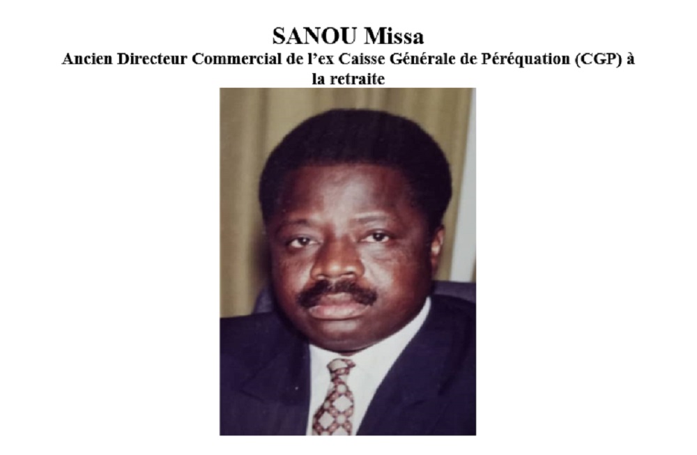 Communique décès de monsieur Missa Sanou