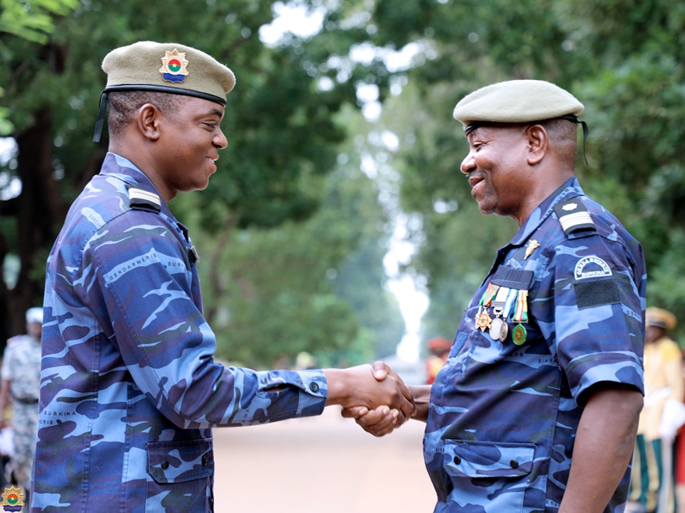Le Lieutenant-colonel NATAMA Kouagri prend les commandes de la Gendarmerie