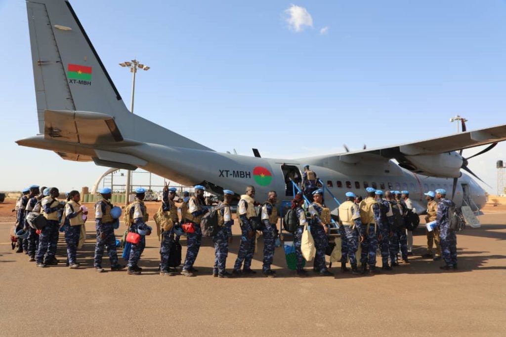 MINUSMA : Les gendarmes burkinabè quittent le Mali