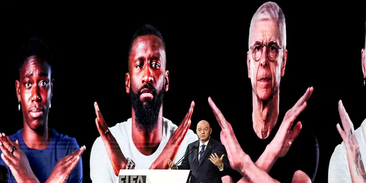 FIFA : un geste antiraciste appliqué pour la première fois