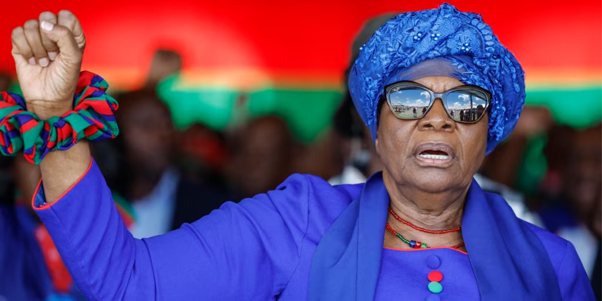 La Namibie élit sa première femme présidente, Netumbo Nandi-Ndaitwah