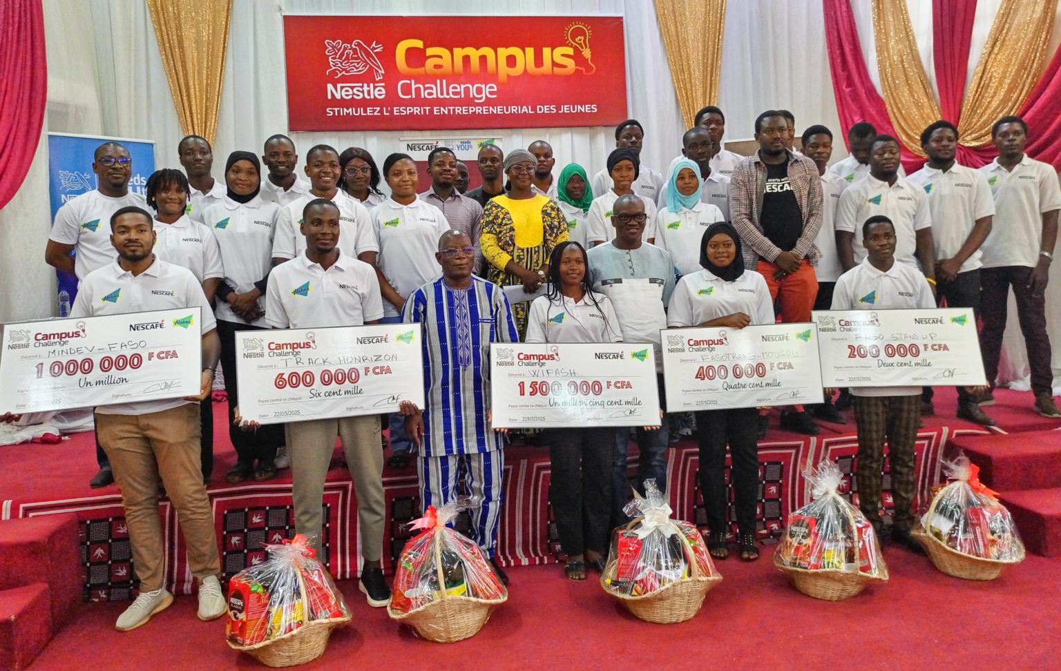 Entrepreneuriat des jeunes : Les lauréats de « Campus Challenge » récompensés