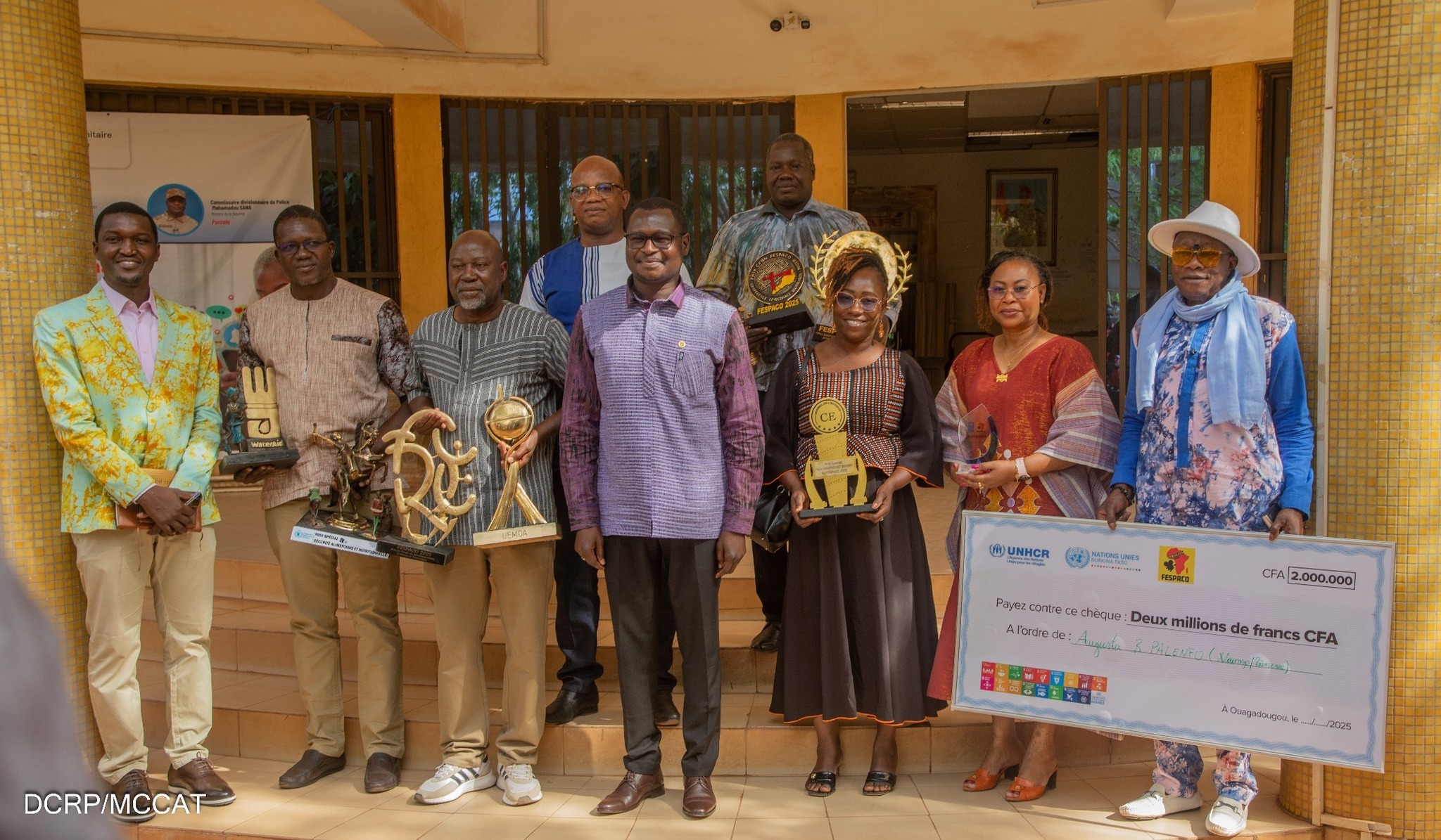 FESPACO 2025 : Les lauréats burkinabè de la 29e édition honorés par le Ministre Pingdwendé Gilbert OUEDRAOGO