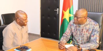 Le Représentant de l'UNICEF chez le ministre de l'Économie et des Finances : une audience marquée par la gratitude