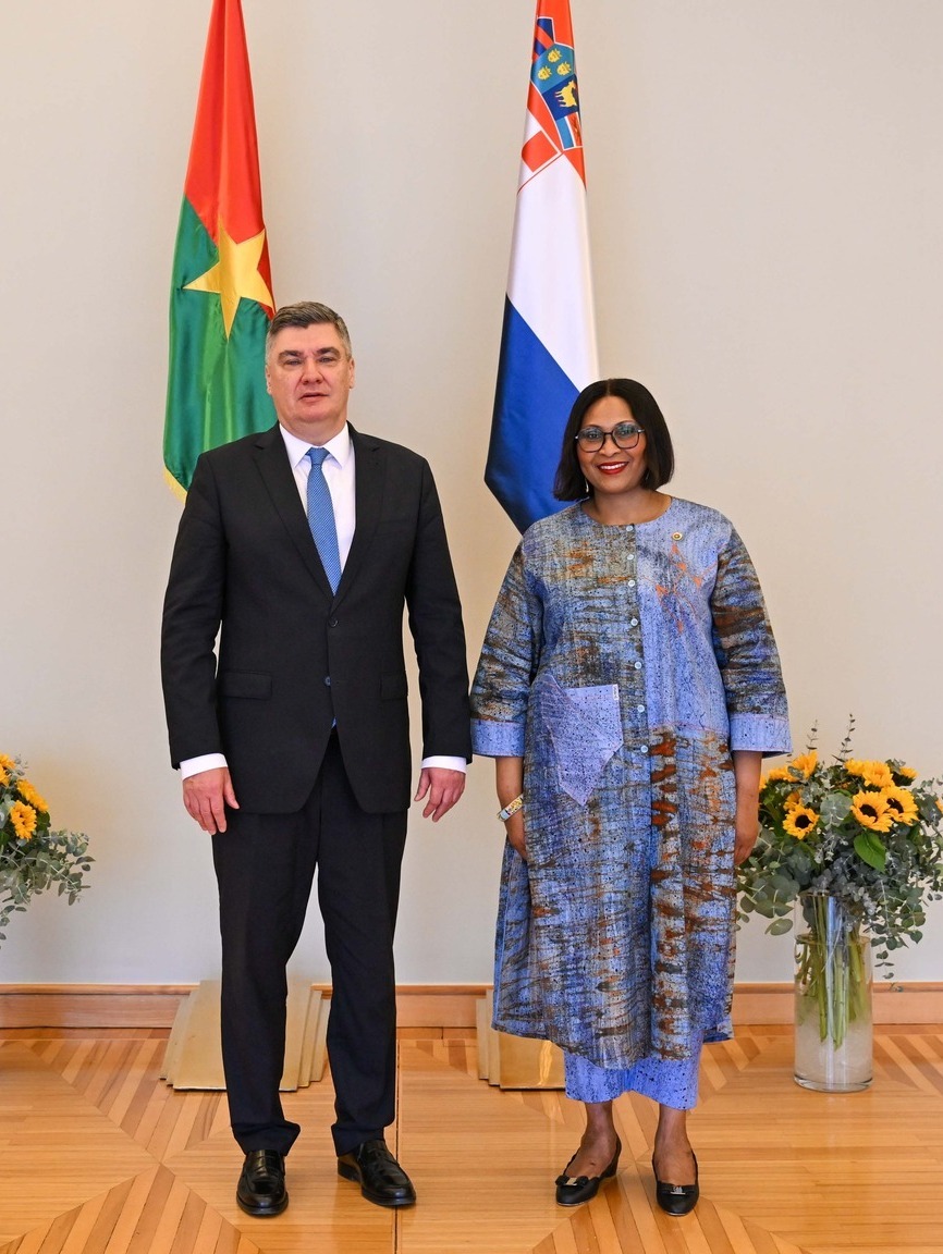 Renforcement de la coopération Burkina Faso - Croatie : l’Ambassadeur Maïmounata Ouattara présente ses Lettres de créance