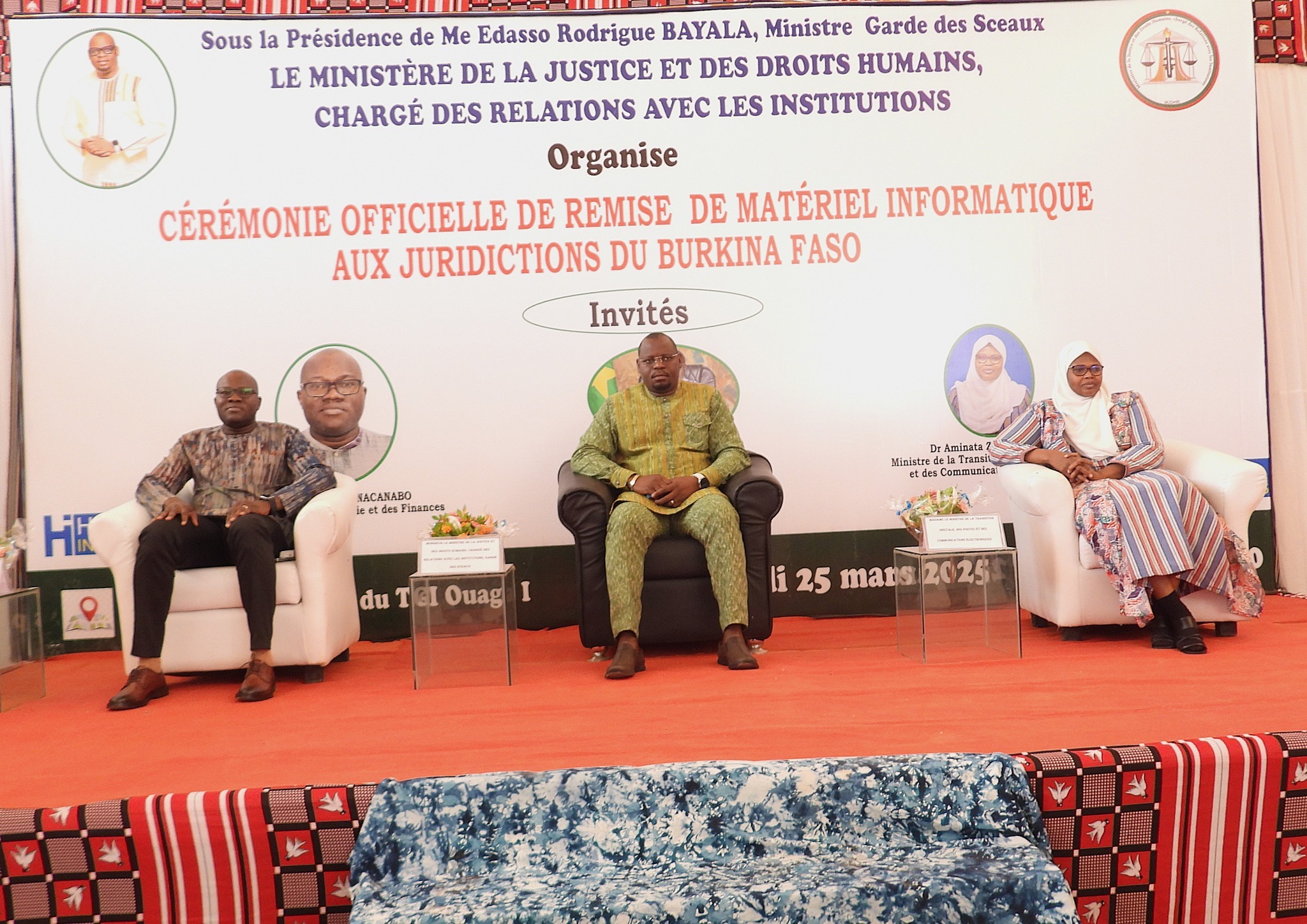 Renforcement des juridictions : 600 ordinateurs offerts pour moderniser le secteur judiciaire