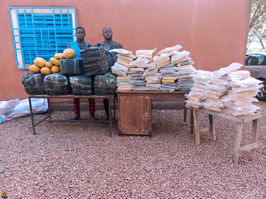 Lutte contre le trafic des produits stupéfiants : une saisie majeure à Bama