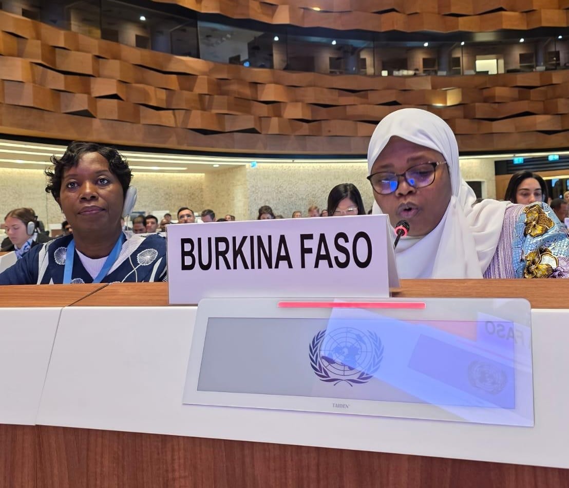 Coopération inclusive en science et technologie : le Burkina Faso s’illustre à Genève
