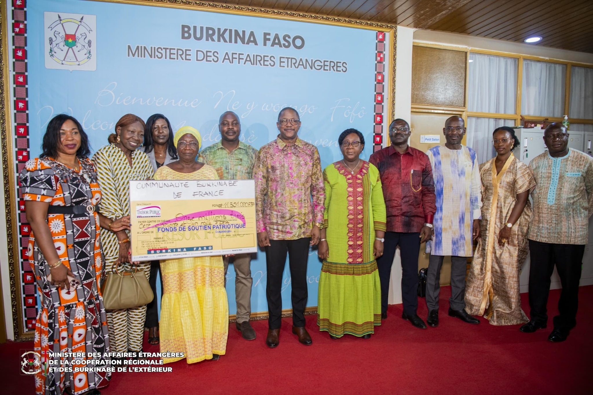 Contribution à l’effort de paix : la diaspora burkinabè envoie plus de 14 millions FCFA
