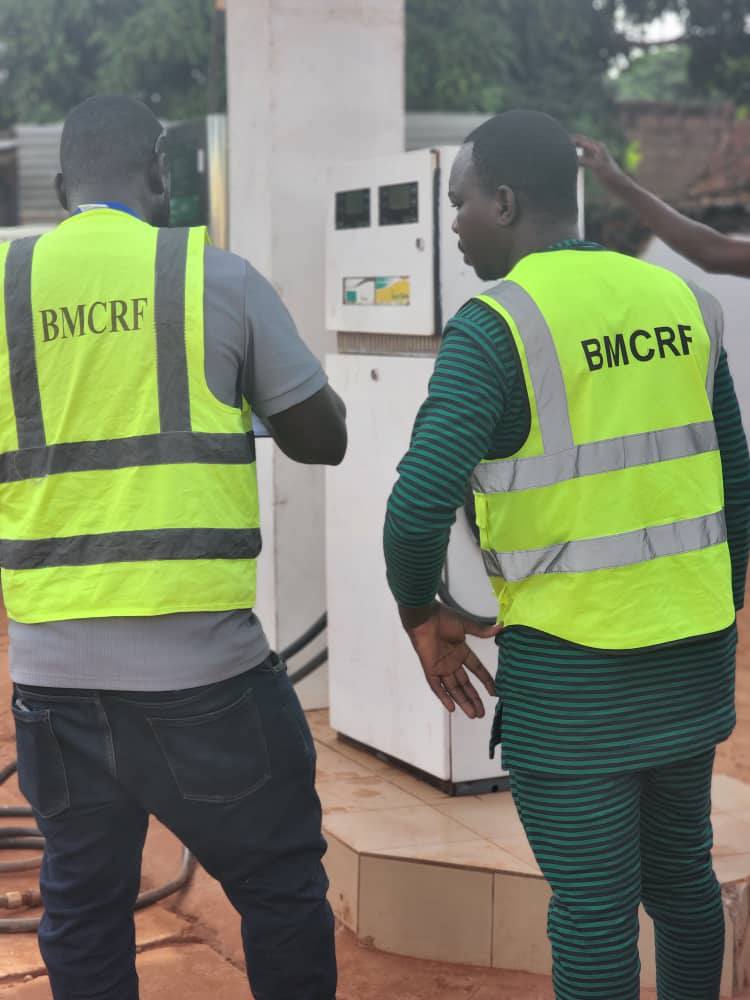 La station de vente de carburant illicite