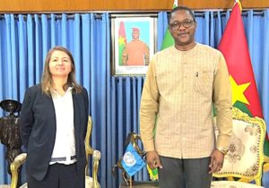 Coopération multilatérale : l’UNOPS renouvelle son engagement envers le Burkina Faso
