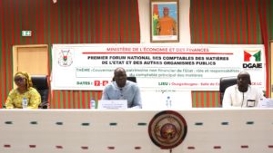 Forum national sur la comptabilité des matières : le ministre NACANABO fixe le cap