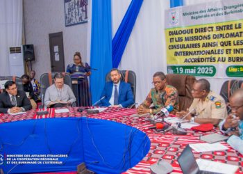 Dialogue diplomatique : le Gouvernement burkinabè échange avec le Corps diplomatique accrédité