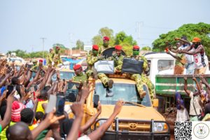 Accueil du Président à Bobo-Dioulasso : une ferveur populaire à Sya