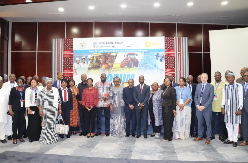 Secteur privé : le Burkina organise son tout premier forum pour une croissance inclusive