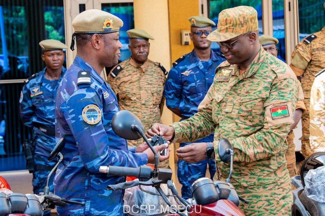 Appui du PNUD à la Gendarmerie : 100 motocyclettes pour renforcer la sécurité nationale
