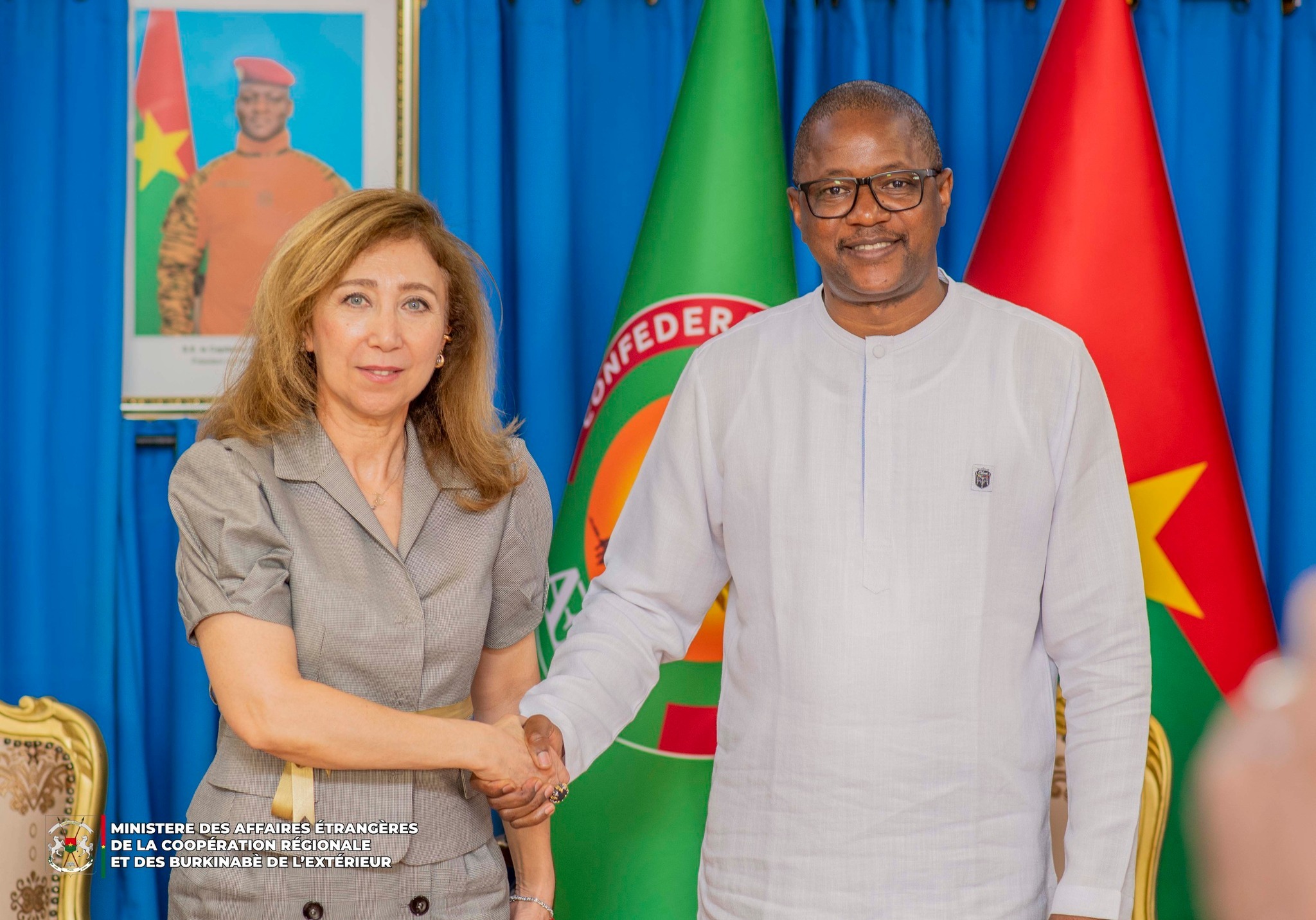Coopération Burkina Faso-Türkiye : l’ambassadrice Nilgum Erdem ARI honorée à la fin de sa mission
