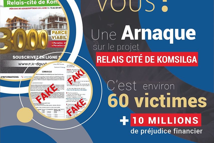 Opération Relais-Cité de Komsilga : attention aux nouvelles formes d’arnaques