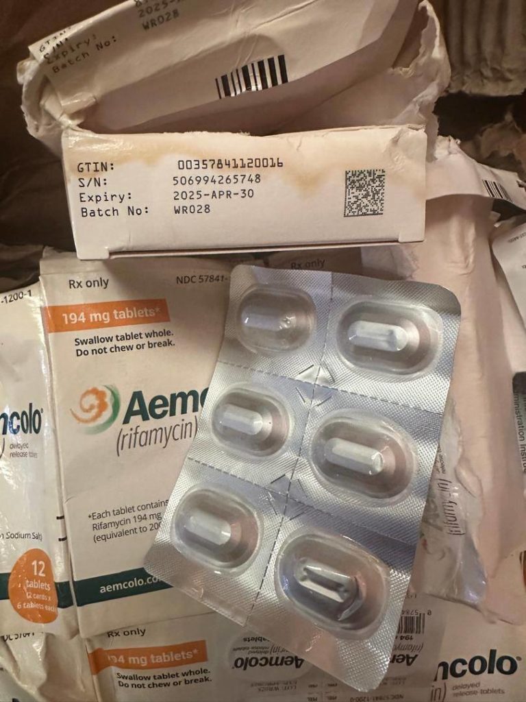 Saisie de médicaments illégaux