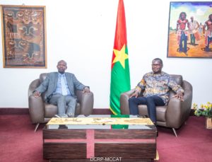 Ambassadeur du Tchad : une audience fructueuse avec le Ministre Gilbert OUEDRAOGO