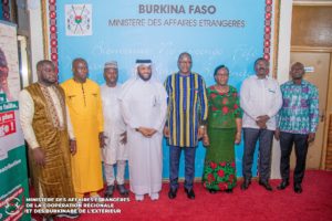 Investissements au Burkina Faso : des hommes d’affaires étrangers reçus par le ministre Karamoko Jean Marie TRAORE