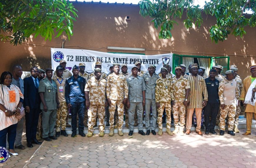 Santé préventive de la Police Nationale : lancement de la 2e édition à Ouagadougou