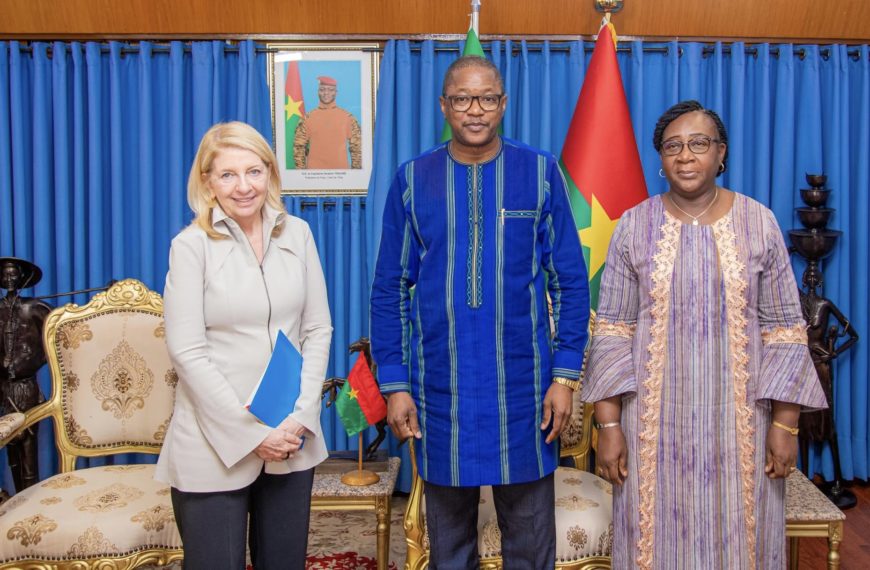 Visite de la Directrice exécutive de l’Unicef : Catherine Russell au Burkina Faso pour renforcer la coopération