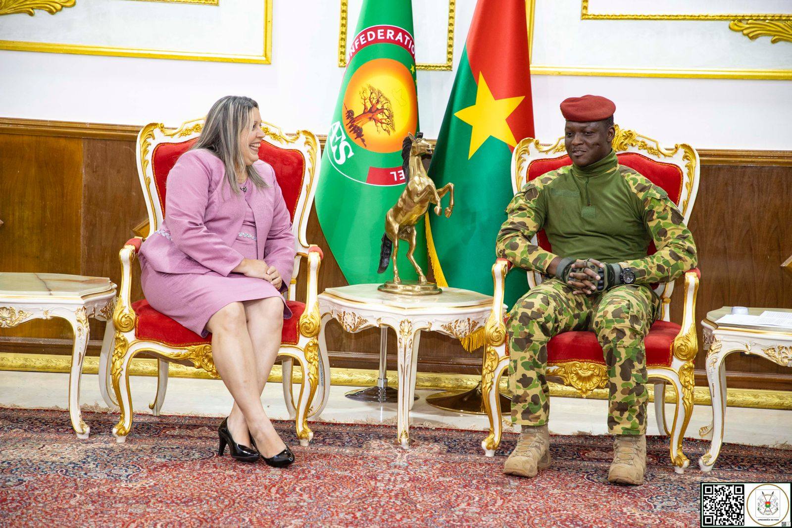Coopération Burkina-Cuba : Enith Perez Retureta accréditée comme nouvelle Ambassadrice à Ouagadougou
