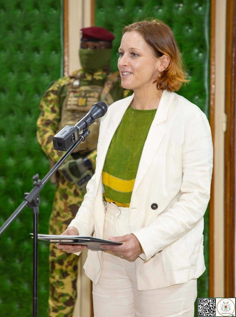 La diplomate Luxembourgeoise entend œuvrer à renforcer la coopération entre son pays et le Burkina Faso