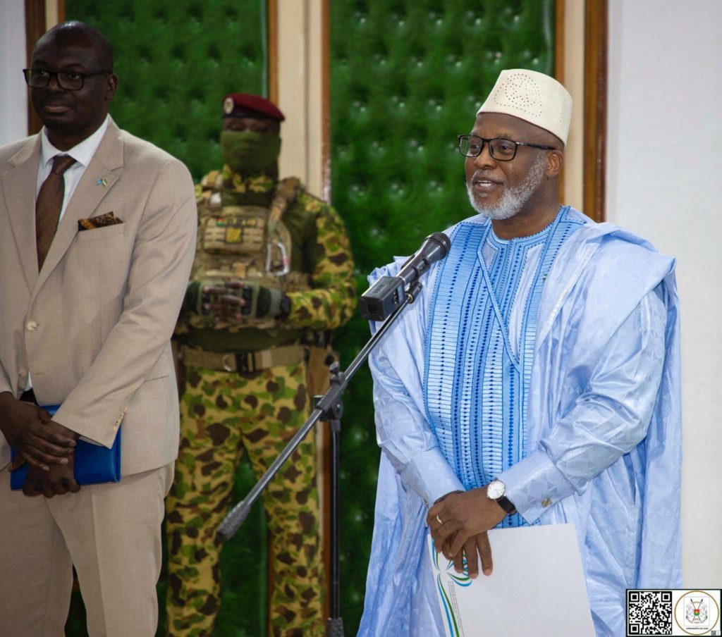 Le diplomate sierra-léonais a pour mission d'asseoir les bases de la coopération naissante entre son pays et le Burkina Faso