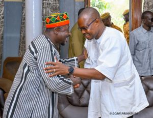 Kouritenga : le Premier ministre rend hommage aux autorités coutumières et sollicite des bénédictions