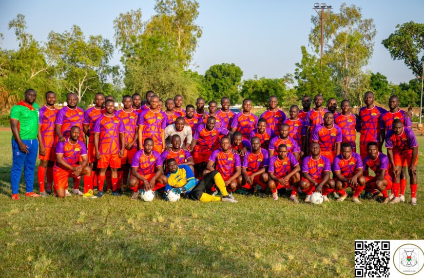 Équipe de la Présidence du Faso : une 3e victoire consécutive face aux professionnels du football