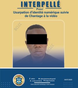 Lutte contre la cybercriminalité : un maître chanteur démasqué à Ouagadougou
