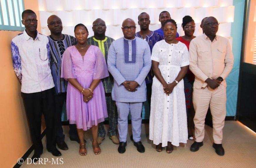 Programme Keneya Yiri : le ministre Kargougou reçoit les porteurs du projet de santé communautaire