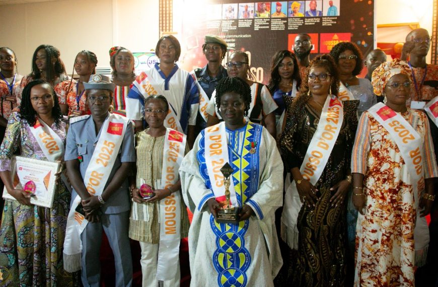 Mousso d’or du Faso 2025 : le Lieutenant DEMBELÉ Souaibata honorée pour son engagement