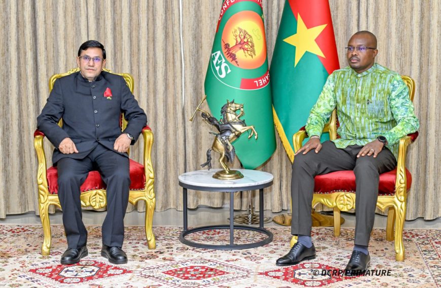 Coopération Inde–Burkina Faso : une audience stratégique pour renforcer les relations bilatérales
